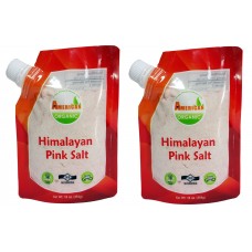 Raw Garden Himalayan Pink Salt Fine 1 lb 2 pack